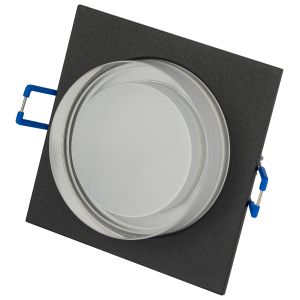 Встраиваемый светильник декоративный ЭРА DK108 BK MR16 GU5.3 черный