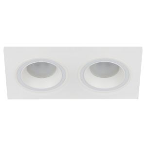 Встраиваемый светильник декоративный ЭРА DK92 WH MR16/GU5.3 белый