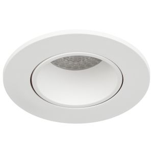 Встраиваемый светильник декоративный ЭРА KL90 WH MR16/GU5.3 белый, пластиковый