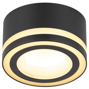 Встраиваемый светильник под лампу GX53 ЭРА DK113 BK черный