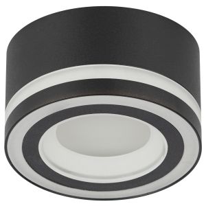 Встраиваемый светильник под лампу GX53 ЭРА DK113 BK черный