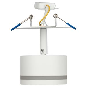 Встраиваемый светильник под лампу GX53 ЭРА DK114 WH белый