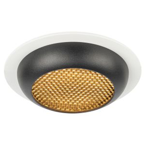 Встраиваемый светильник под лампу GX53 ЭРА KL111 WH/BK белый/черный матовый Встраиваемый светильник под лампу GX53 ЭРА KL111 WH/BK белый/черный матовый