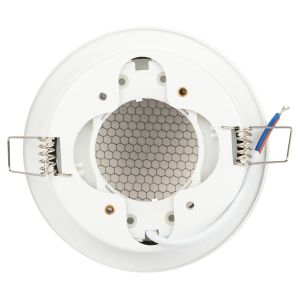 Встраиваемый светильник под лампу GX53 ЭРА KL111 WH/BK белый/черный матовый Встраиваемый светильник под лампу GX53 ЭРА KL111 WH/BK белый/черный матовый