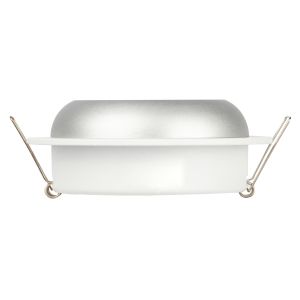 Встраиваемый светильник под лампу GX53 ЭРА KL111 WH/SL белый/серебро матовый