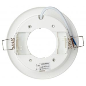 Встраиваемый светильник под лампу GX53 ЭРА KL35 WH (б/к) 220V 15W белый Встраиваемый светильник под лампу GX53 ЭРА KL35 WH (б/к) 220V 15W белый