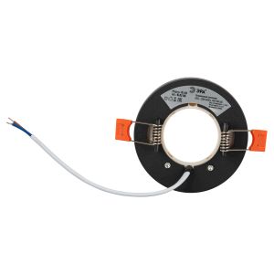 Встраиваемый светильник под лампу GX53 ЭРА KL82 BK черный Встраиваемый светильник под лампу GX53 ЭРА KL82 BK черный