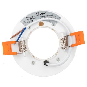 Встраиваемый светильник под лампу GX53 ЭРА  KL82 WH белый