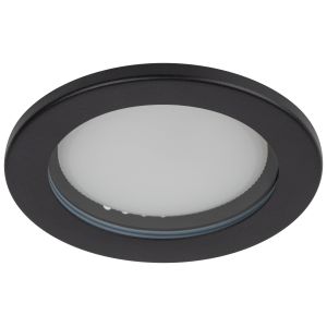 Встраиваемый светильник влагозащищенный ЭРА KL95 SBK GX53 IP44 черный