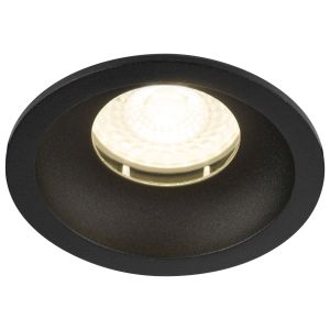 Встраиваемый светильник влагозащищенный ЭРА WR4 SBK MR16/GU5.3 IP44 черный матовый