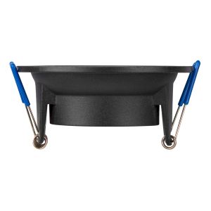 Встраиваемый светильник влагозащищенный ЭРА WR4 SBK MR16/GU5.3 IP44 черный матовый