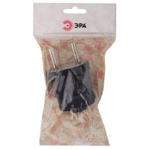 Vx1-B ЭРА Вилка б/з прямая 10A черная (24/480/5760) Vx1-B ЭРА Вилка б/з прямая 10A черная (24/480/5760)