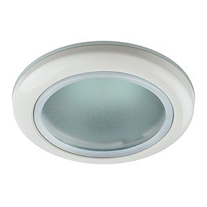 WR1 WH Светильник ЭРА влагозащищенный MR16,12V/220V, 50W белый (100/2400)