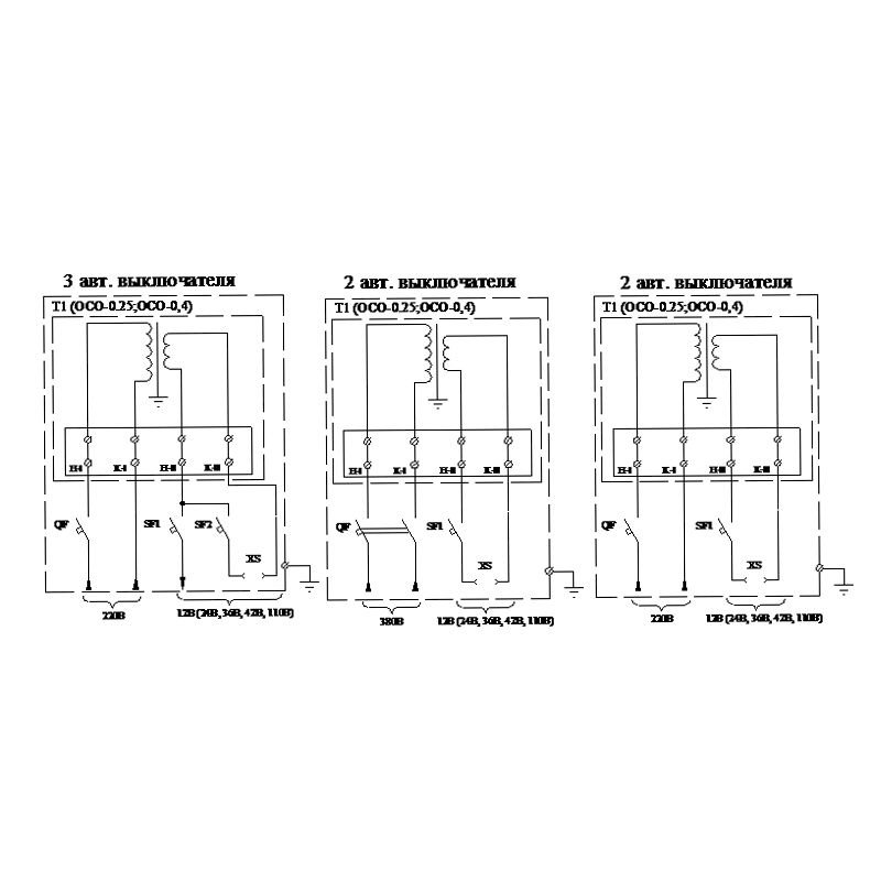 Ящик с понижающим трансформатором ЯТП-0,4 220/12-3АВ У3 IP31 Ящик с понижающим трансформатором ЯТП-0,4 220/12-3АВ У3 IP31