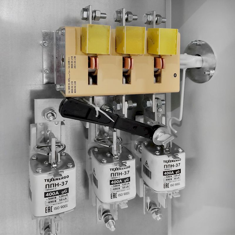 Ящик с рубильником ЯРП11М351У-54 У2 с ППН35 (ЯРП 250А  IP54)
