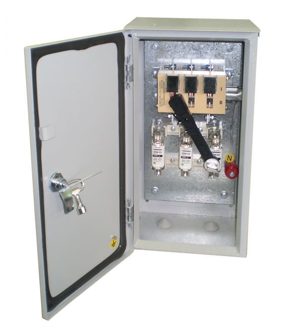 Ящик силовой ЯРВ-100-32 УХЛ3   IP32  с ППН33  100А